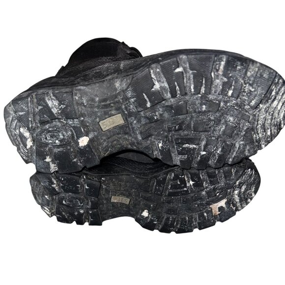 5.11 Tactical Series womens 9" ATAC Side Zip Combat Boots Black Leather & Nylon - Picture 9 of 10